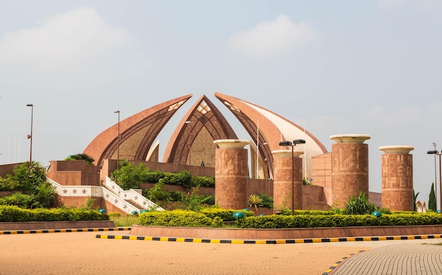 Il Pakistan Monument è un monumento nazionale e un museo del patrimonio. Islamabad, Pakistan