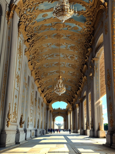 Il Palazzo di Versailles è stato generato