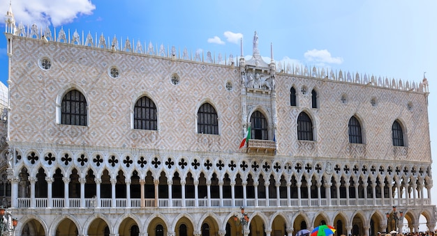 Il Palazzo Ducale e la Cattedrale di San Marco, Venezia, Italia