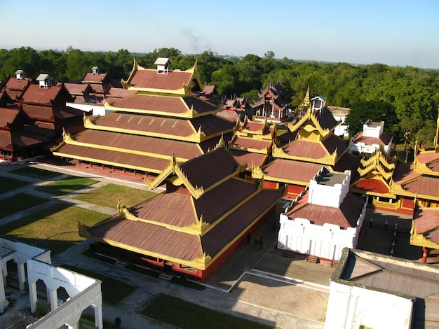 Il palazzo reale di Mandalay Myanmar