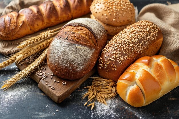 Il pane croccante al forno genera Ai