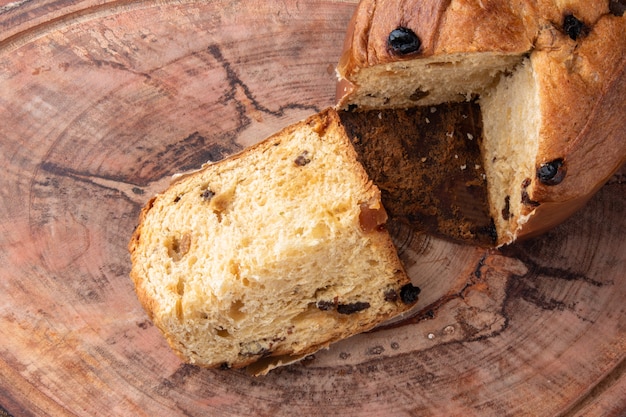 Il panettone servito a Natale