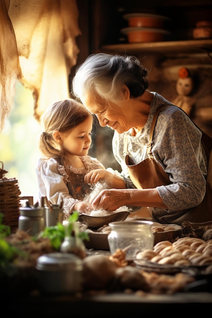 Il paradiso d'autunno di Nonna La casa accogliente della nonna capricciosa