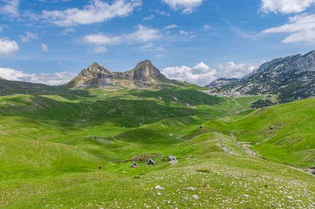 Il passo di montagna Sedlo si trova nel nord del Montenegro.