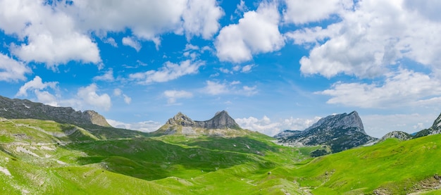 Il passo di montagna Sedlo si trova nel nord del Montenegro.