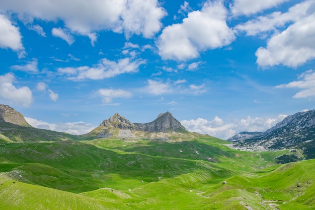 Il passo di montagna Sedlo si trova nel nord del Montenegro.