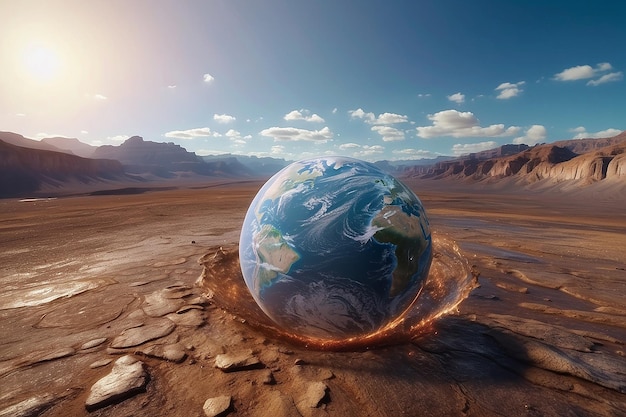 Il pianeta Terra che gira Gli elementi forniti dalla NASA