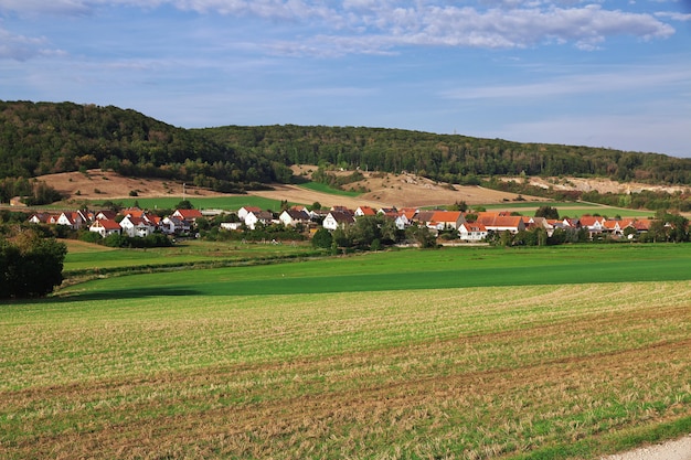 Il piccolo villaggio in Baviera, Germania