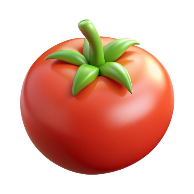 Il pomodoro nell'elemento 3D