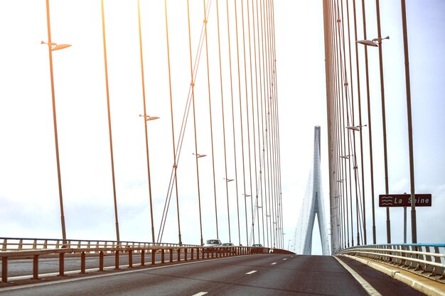 Il ponte di Normandia in Francia