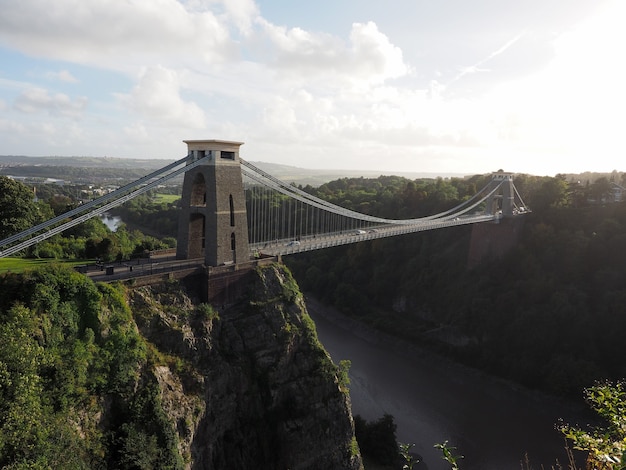 Il ponte sospeso di Clifton a Bristol