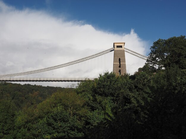 Il ponte sospeso di Clifton a Bristol