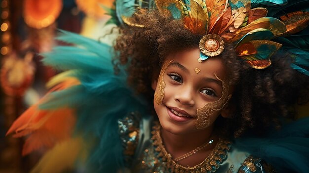 Il primo carnevale per bambini Un'entusiasmante avventura di preparazione dei costumi