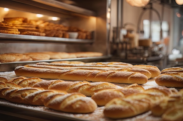 Il processo di cottura della baguette passo dopo passo