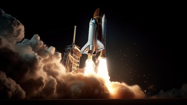 Il razzo Space X lancia l'intelligenza artificiale generativa
