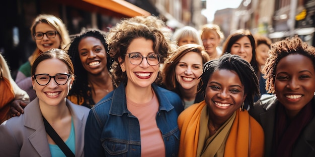 Il ritratto delle donne è il giorno della diversità, dell'equità, dell'inclusione nel settore dell'istruzione