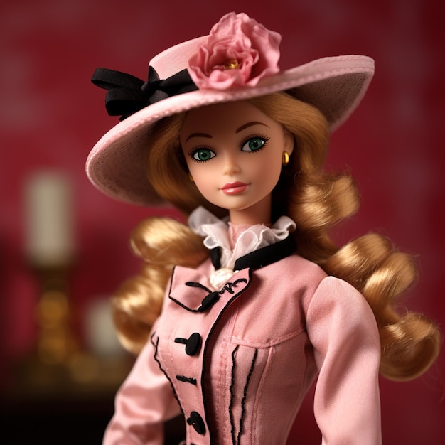 Il romantico viaggio nel tempo di Barbie che abbraccia la moda del 1840