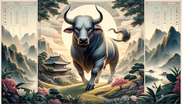 Il segno dello zodiaco orientale è il Toro .