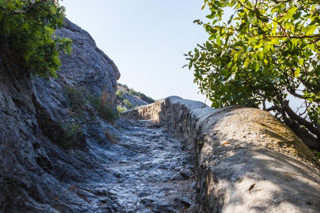 Il sentiero di Golitsyn sulla costa del Mar Nero