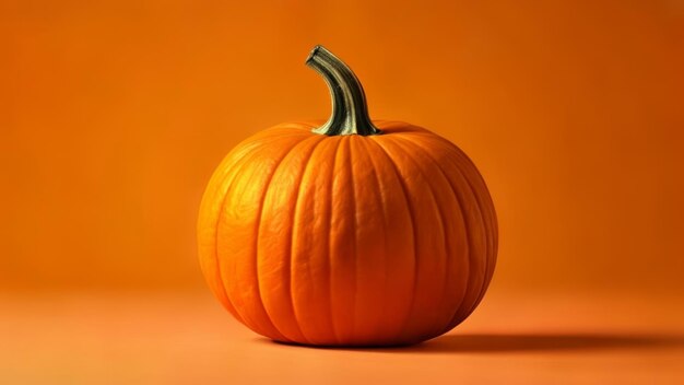 Il simbolo vibrante dell'autunno è una zucca dal bagliore dorato.