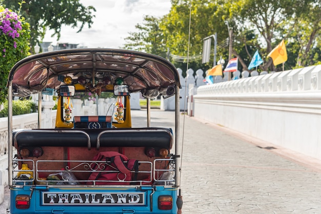 Il taxi Thailand Tuk-Tuk è un triciclo