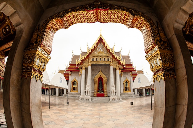 Il tempio di marmo, Wat Benchamabopitr Dusitvanaram Bangkok THAILANDIA