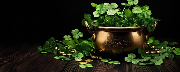 Il tesoro del leprechaun della ciotola di Shamrock