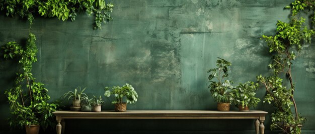 Il tradizionale muro verde vacante e plantato