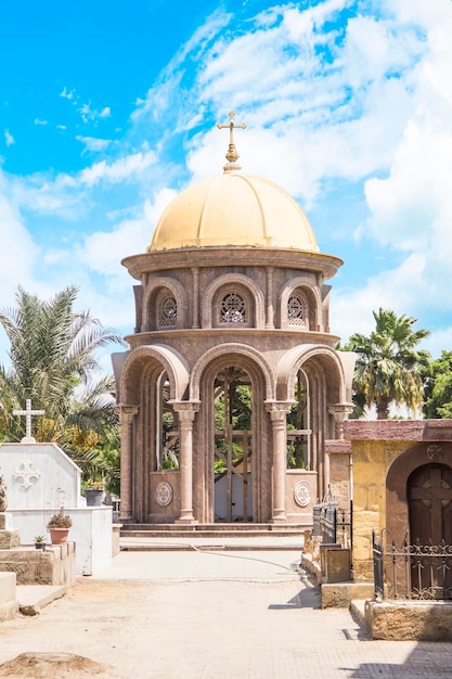 Il vecchio cimitero del Cairo copto (Masr al-Qadima) distretto del Cairo Vecchio, Egitto