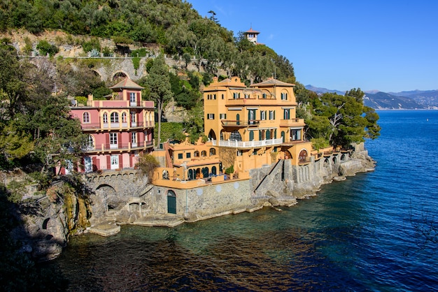 Il villaggio di Portofino