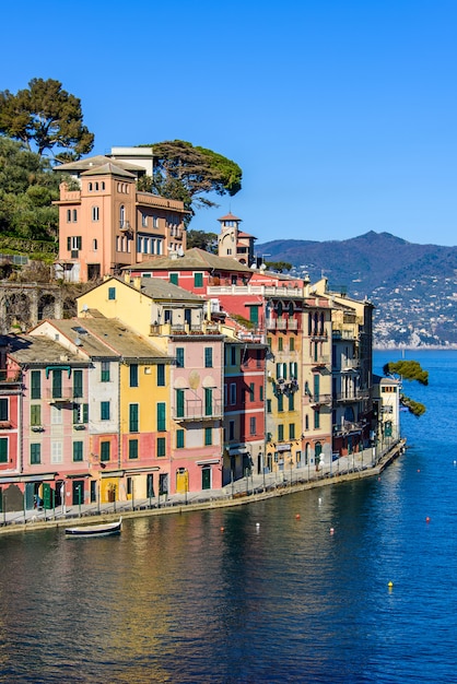 Il villaggio di Portofino