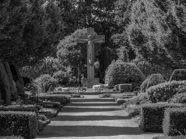 Foto il villaggio di weseke in westfalia