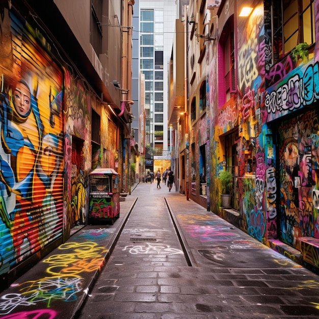 Il vivace paesaggio urbano di Melbourne