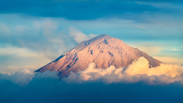 Il vulcano Popocatepetl in Messico