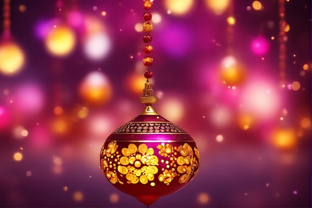 Illuminare Navratri e Diwali con vivaci Diya floreali e luci per una celebrazione festiva