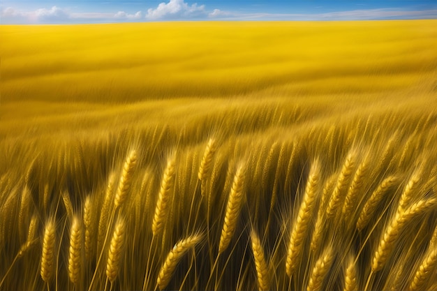 illustration_of_Yellow_wheat_field