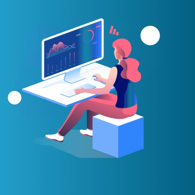Illustratori di social media marketing