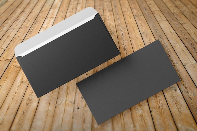 Illustrazione 3D formato busta A5 isolato