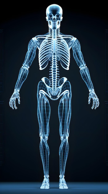 Illustrazione anatomica 3D
