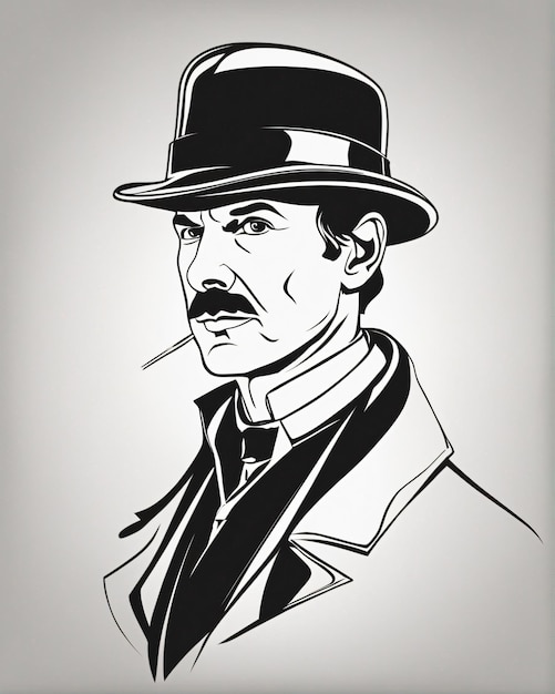 Illustrazione artistica della linea Sherlock Holmes