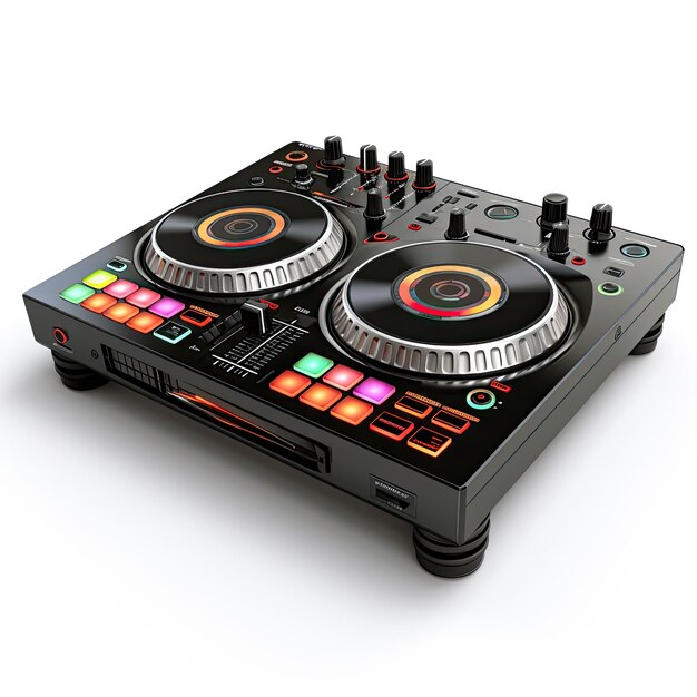 illustrazione coinvolgimento visivo del controller dj