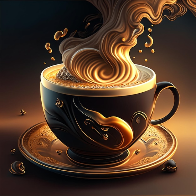 Illustrazione del caffè