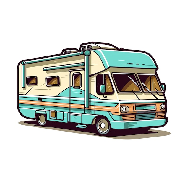 illustrazione del camper