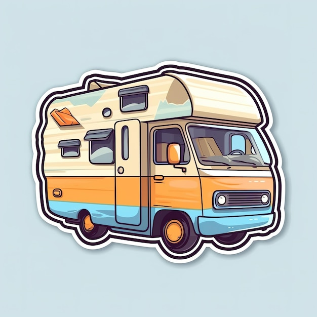 illustrazione del camper