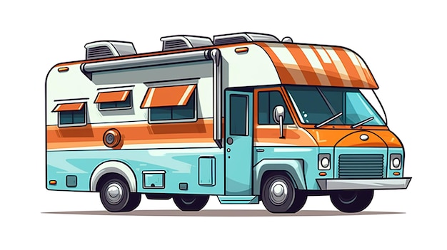 illustrazione del camper