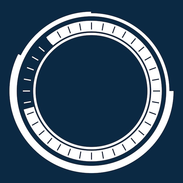 Illustrazione del cerchio tecnologico
