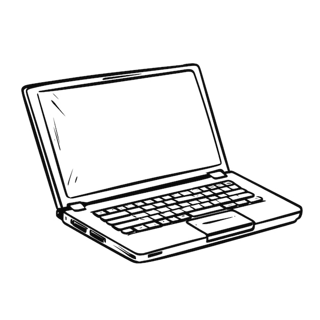 illustrazione del computer portatile