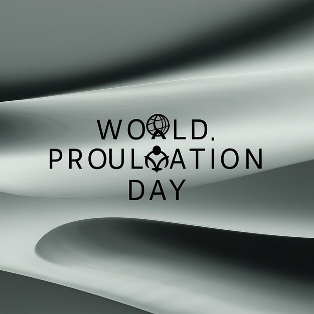 Illustrazione del concetto di Giornata mondiale della popolazione 11 luglio Esplosione della popolazione mondiale
