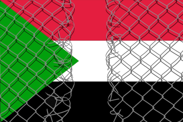 illustrazione del felice giorno dell'indipendenza del Sudan