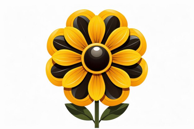 Illustrazione del logo del fiore di Cempasuchil